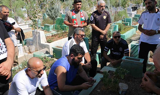 Amed Sportif Faaliyetler ve Beşiktaş taraftar gruplarından maç öncesi Rojin Kabaiş'in mezarına ziyaret