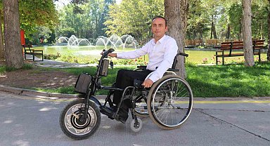 Anadolu Üniversitesi personeli engelleri kendi buluşuyla aştı: 200 bin TL'lik aracı 15 bin TL'ye mal etti