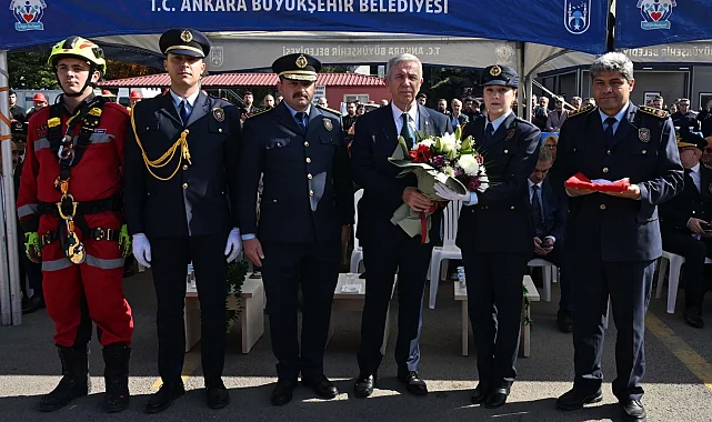 Ankara İtfaiyesi'nde 100 personel yemin etti