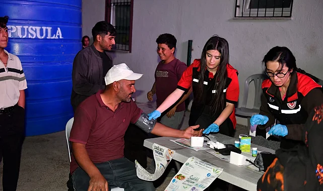 Ankara Polatlı'da tarım işçilerine sağlık ve kültür desteği