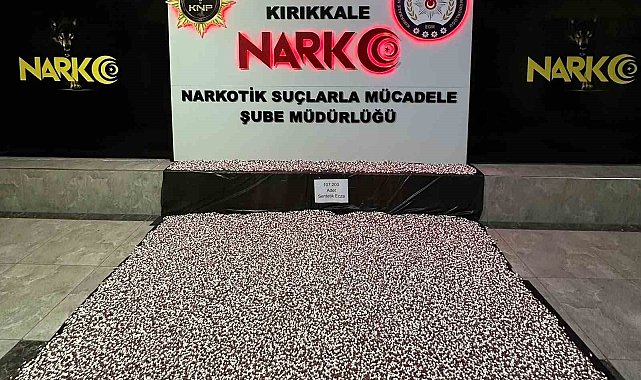 Ankara'dan çevre illere uyuşturucu sevkiyatına operasyon: 107 bin 200 sentetik ecza hapı ele geçirildi