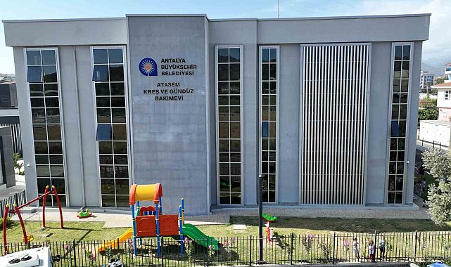 Antalya Büyükşehir Belediyesi 19 kreşle yeni eğitim dönemine hazır