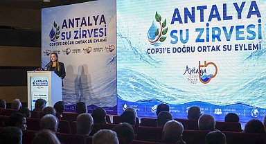 Antalya Su Zirvesi'nde ortak eylem çağrısı