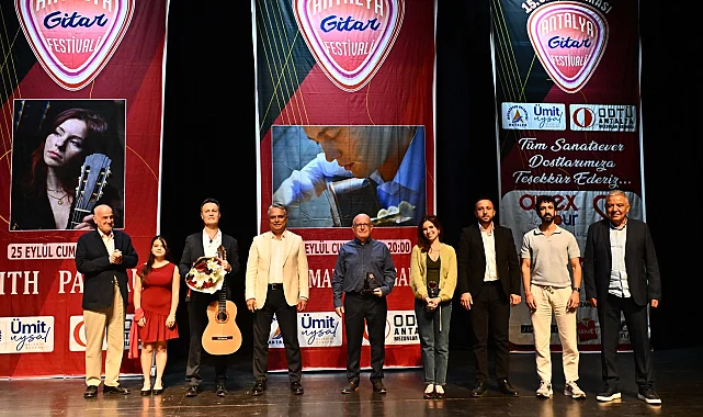 Antalya'da 15. Uluslararası Gitar Festivali sona erdi