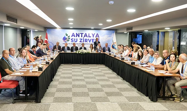 Antalya'da COP31 öncesi su geleceği masada