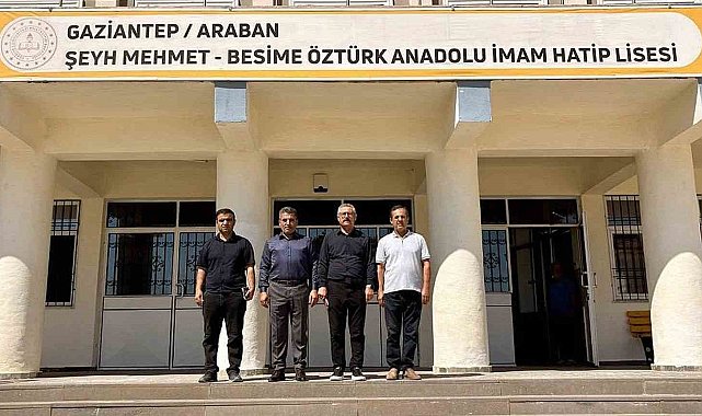 Araban'da, 58 Okul 2026-2027 Eğitim Öğretim yılına hazır