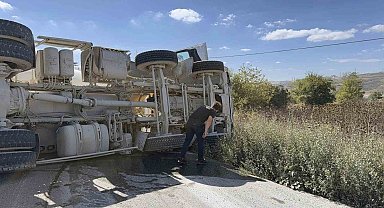 Arnavutköy'de beton mikseri dehşeti: 4 aracın karıştığı kazada 2 yaralı