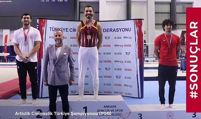 Artistik cimnastikte Kayseri'den tarihi başarı
