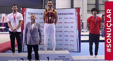 Artistik cimnastikte Kayseri'den tarihi başarı