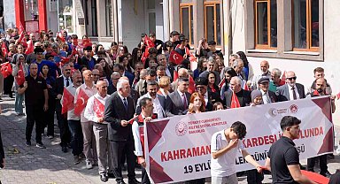Artvin'de Gaziler Günü kapsamında kortej yürüyüşü düzenlendi