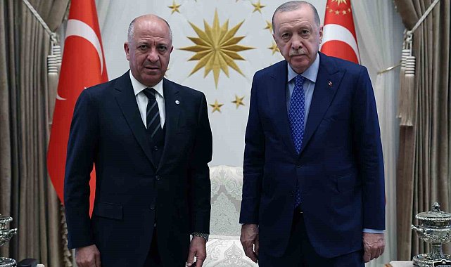 ASO Başkanı Ardıç, Ankara Sanayisinin vizyon projelerini Cumhurbaşkanı Erdoğan'a sundu