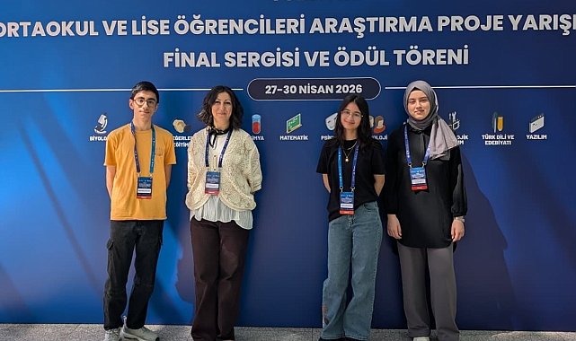 Atakum BİLSEM, bilim başarısını uluslararası arenaya taşıdı