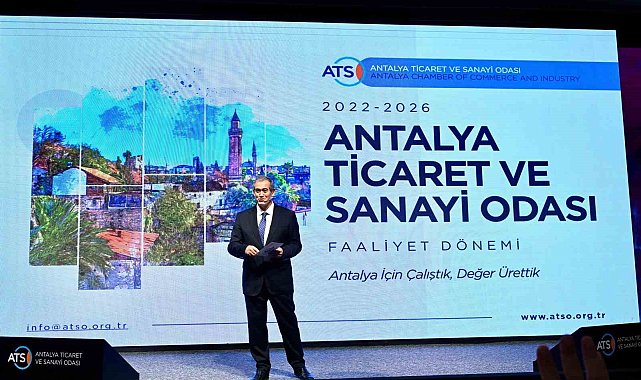 ATSO Başkanı Hacısüleyman: "Antalya'nın geleceğine yatırım yaptık"