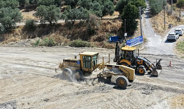 Aydın Büyükşehir'den İncirliova'da ulaşım yatırımı