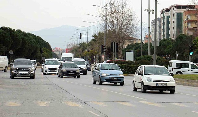 Aydın'da araç sayısı 694 bin oldu
