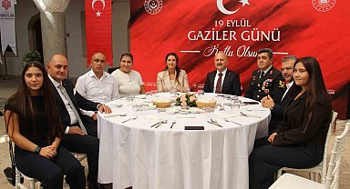 Aydın'da gaziler onuruna yemek programı düzenlendi