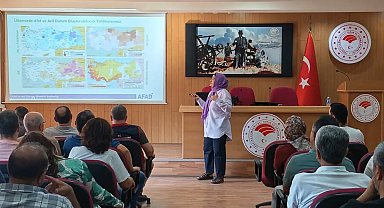 Aydın'da kamu personeline afet ve yangın farkındalık eğitimi