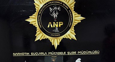 Aydın'da ticari takside 1 kilo 21 gram metamfetamin ele geçirildi