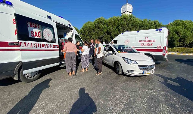 Aydın'da trafik kazası: 2 yaralı