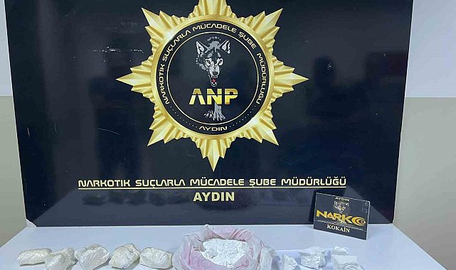 Aydın'da uyuşturucu operasyonu: 2 kilo 889 gram kokain ele geçirildi