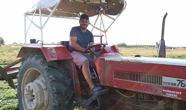 Aydın'da yonca hasadında verim yüzleri güldürdü