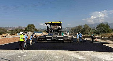 Aydın'ın dört bir yanında yol çalışmaları sürüyor