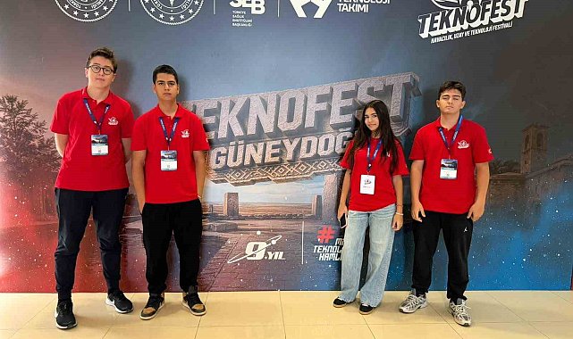 Aydınlı öğrenciler 4 bin takımı geride bırakıp TEKNOFEST finaline kaldı