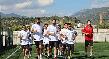 Aydınspor, ilk antrenmanına çıktı
