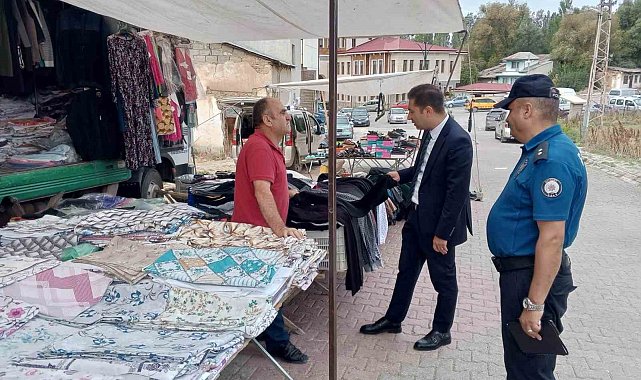 Aydıntepe'de Ahilik Haftası kapsamında esnaf ziyareti yapıldı