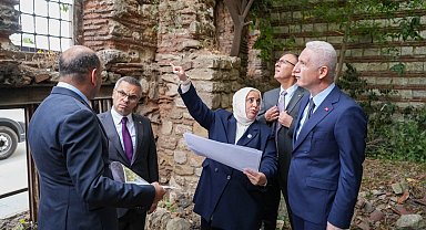 Ayvansaray Hatice Sultan Sıbyan Mektebi'nde restorasyon sürüyor