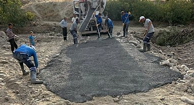 Babadağ'da üstyapı çalışmaları sürüyor