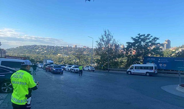 Bahçeşehir'de trafik ihlallerine dron takibi: 83 araca 366 bin lira ceza