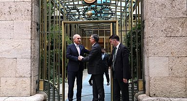 Bakan Çiftçi, TBMM Başkanı Kurtulmuş'u ziyaret etti