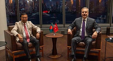 Bakan Fidan, Bangladeş Dışişleri Devlet Bakanı Kobir'i kabul etti