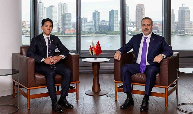 Bakan Fidan, Brunei Dışişleri Bakanı Mateen ile bir araya geldi