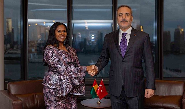 Bakan Fidan, Gine Bissau Dışişleri Bakanı Jau ile görüştü