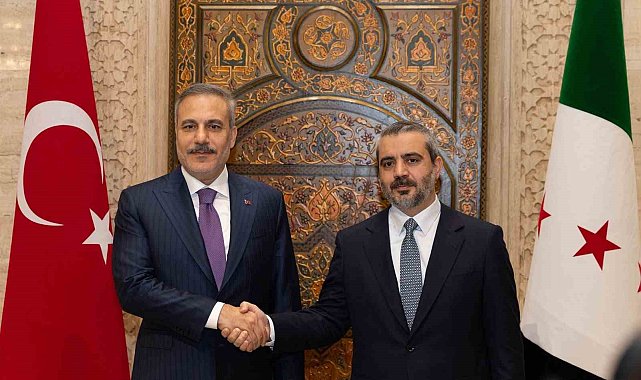 Bakan Fidan, mevkidaşı Şeybani ile görüştü