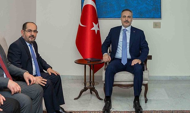 Bakan Fidan, Suriye Türkmen Meclisi Başkanı Mustafa ile görüştü