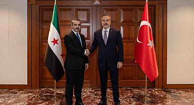 Bakan Fidan, Suriyeli mevkidaşı Şeybani ile görüştü