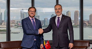 Bakan Fidan, Venezuela Dışişleri Bakanı Felix Plasencia Gonzales ile bir araya geldi