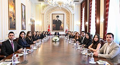 Bakan Gürlek adliye muhabirleriyle buluştu