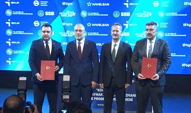 Bakan Işıkhan: "Bir yıl içerisinde 500 gencimizi KOVAN alanında uzmanlaştırmayı hedefliyoruz"