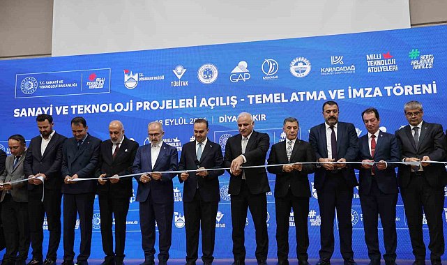 Bakan Kacır, sanayi ve teknoloji projeleri temel atma törenine katıldı