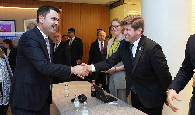 Bakan Kurum, New York'ta "Dirençli Şehirler-SURFF Girişimi"ni başlattı