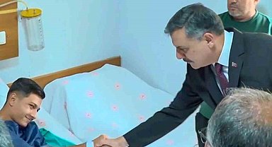 Bakan Tekin ve Bakan Çiftçi yaralı öğrencileri ziyaret etti