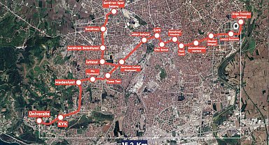 Bakan Uraloğlu: "15,2 kilometre uzunluğundaki Adapazarı-Serdivan Tramvay Hattımızı 19 istasyonla hizmete sunacağız"