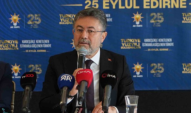 Bakan Yumaklı: "Cumhuriyet tarihinin rekorunu kırarak 140 milyon tonu aştık"