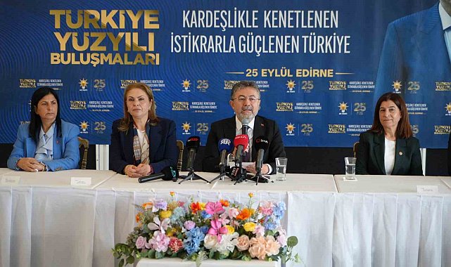 Bakan Yumaklı: "Edirne'nin tarım, orman ve su potansiyelini verimli bir şekilde kullanması için 136 milyar liralık destek sağlandı"