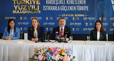 Bakan Yumaklı: "Edirne'nin tarım, orman ve su potansiyelini verimli bir şekilde kullanması için 136 milyar liralık destek sağlandı"