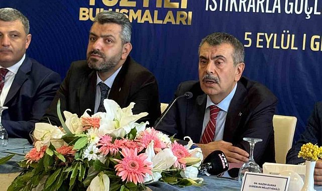 Bakan Yusuf Tekin: "Terörsüz Türkiye sürecine sahip çıkılmasını arzu ediyoruz"